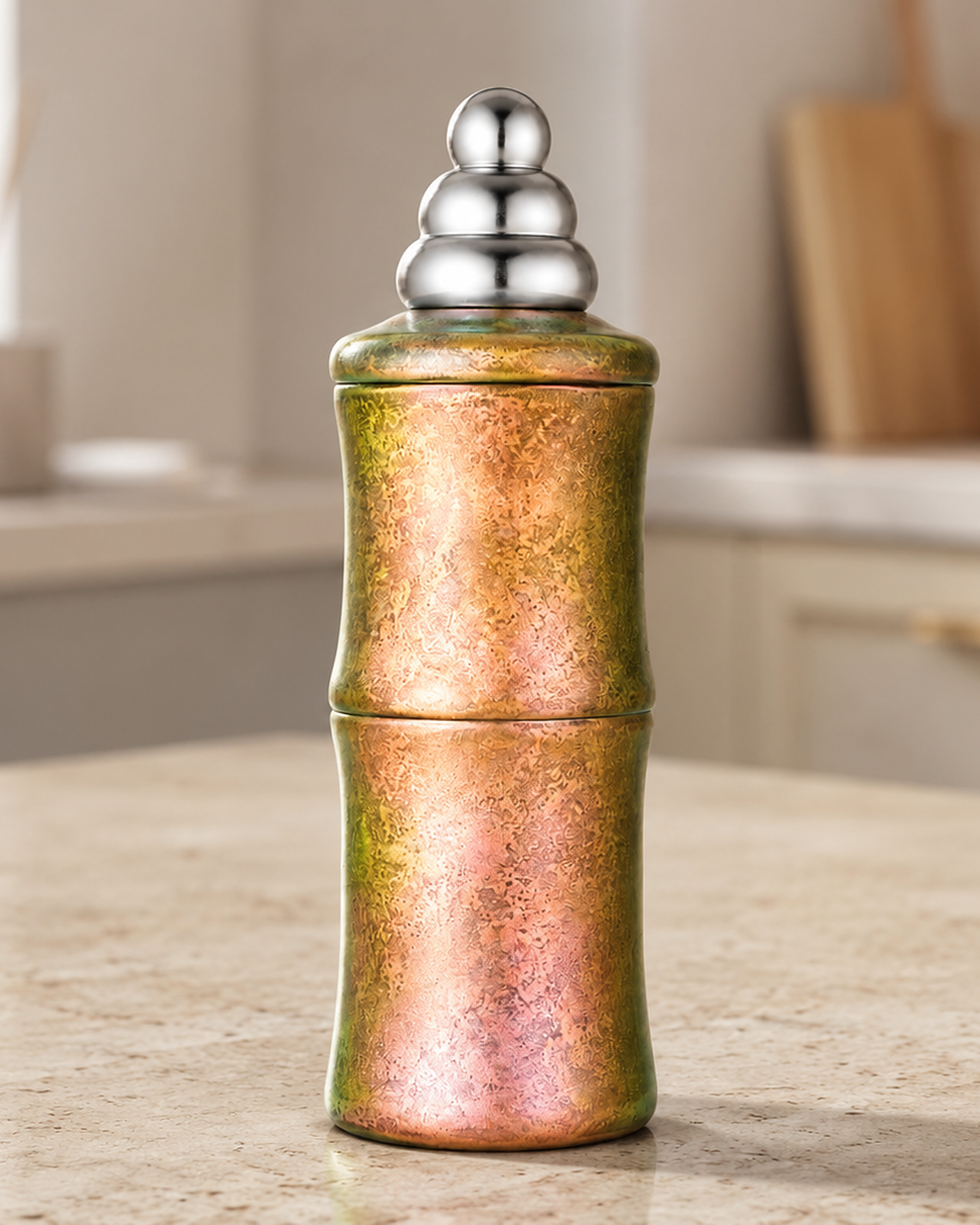 Titanium cup