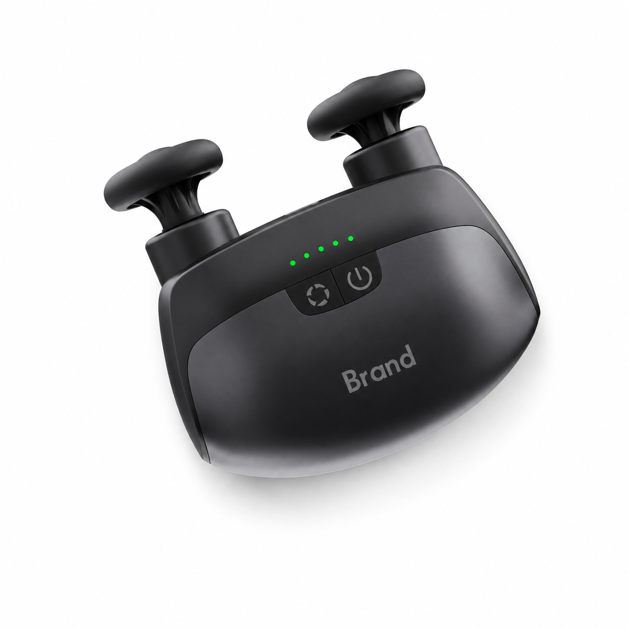 Dual-Head Heated Massage Gun