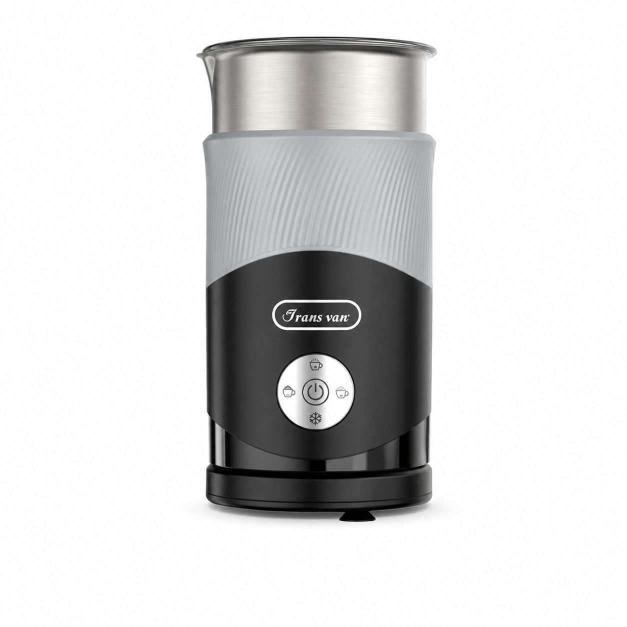 4-in-1 Electric Milk Frother with Detachable Jug