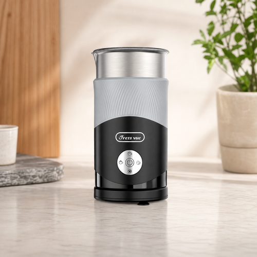 4-in-1 Electric Milk Frother with Detachable Jug