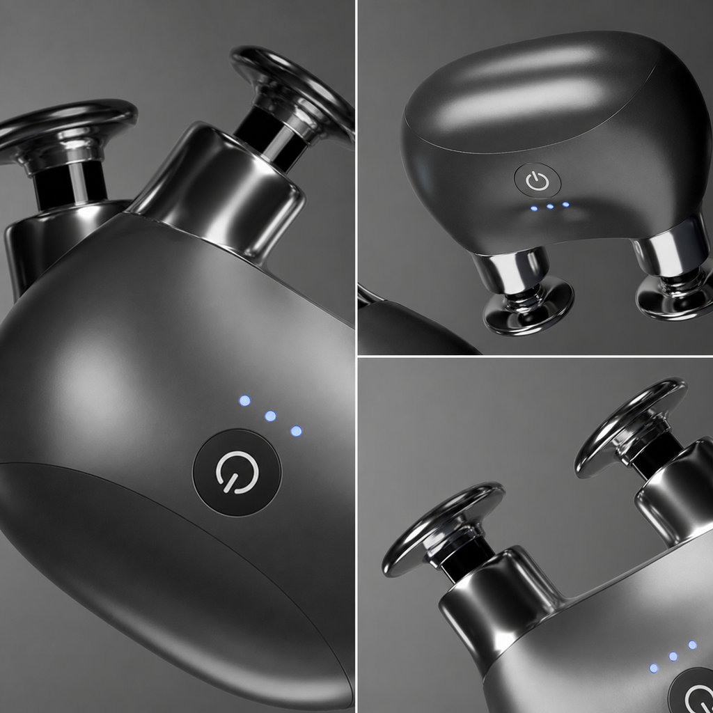 Dual-Head Massage Gun