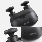 Dual-Head Heated Massage Gun