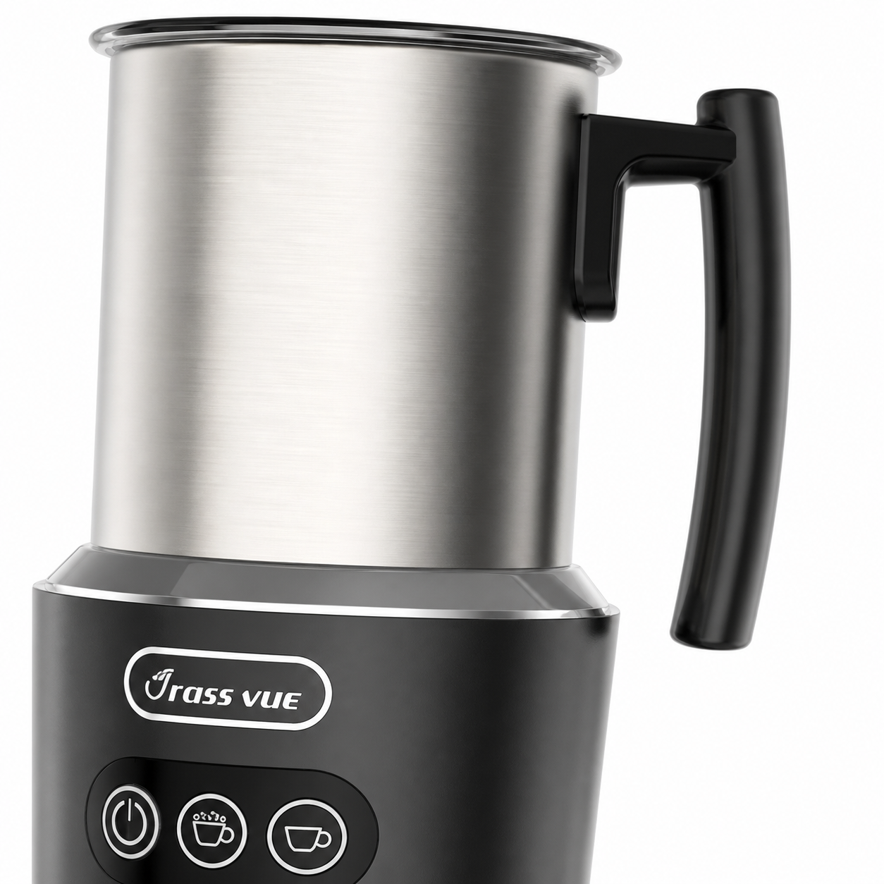 Compact Detachable-Cup Milk Frother