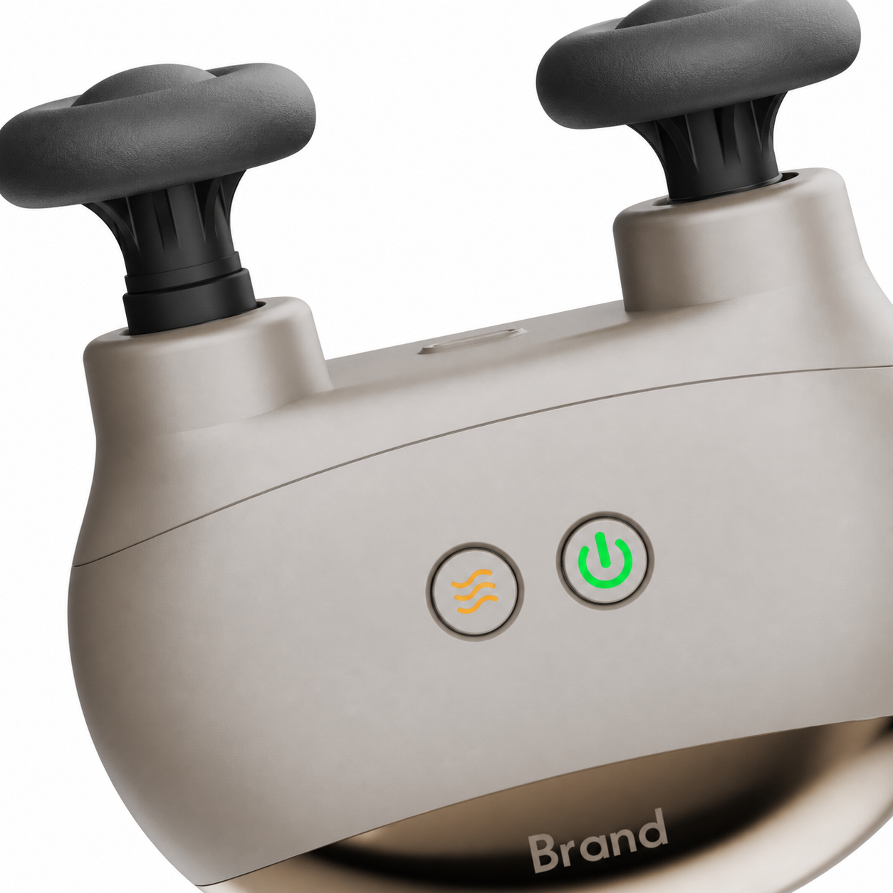 Dual-Head Massage Gun with Optional Heat