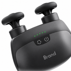 Dual-Head Heated Massage Gun