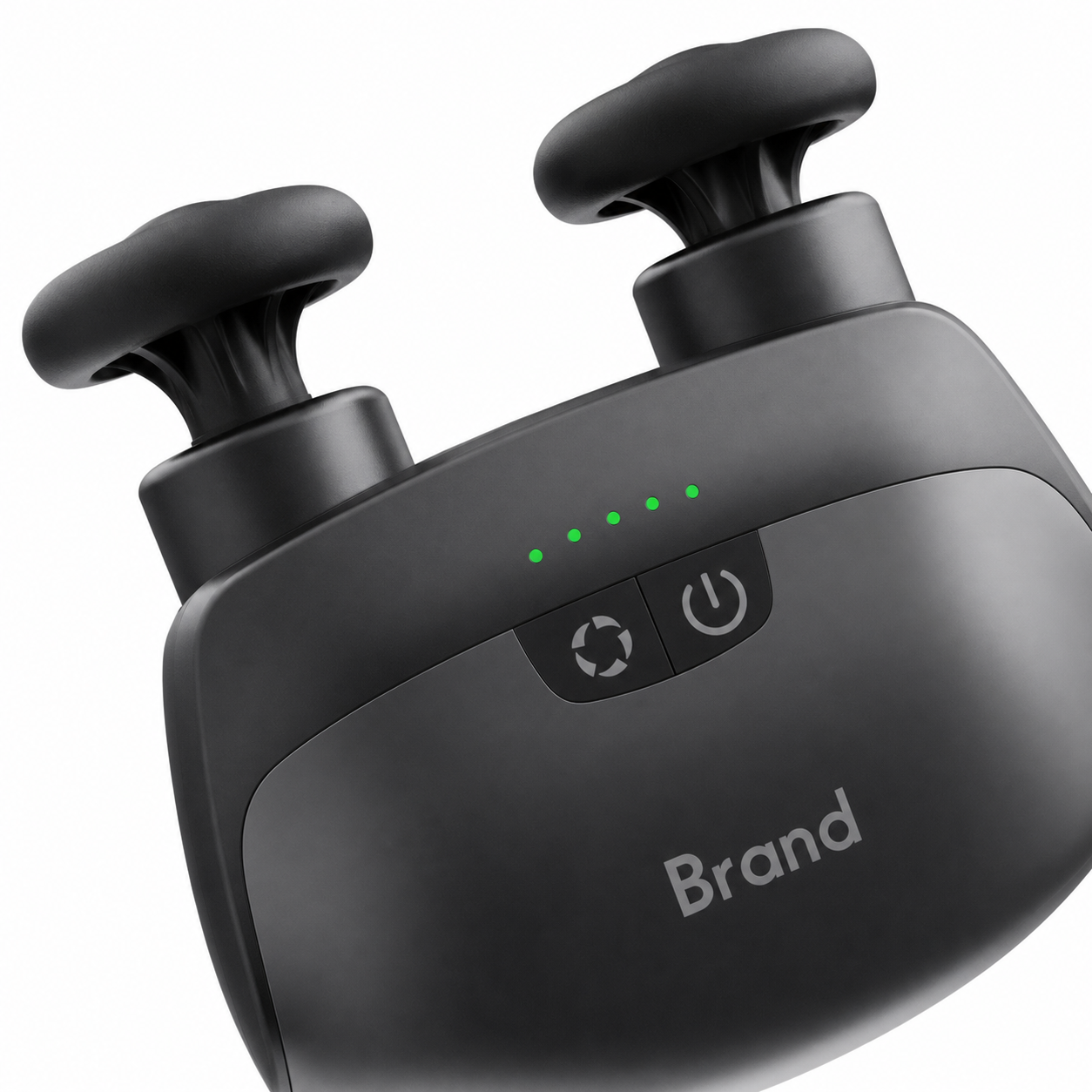 Dual-Head Heated Massage Gun