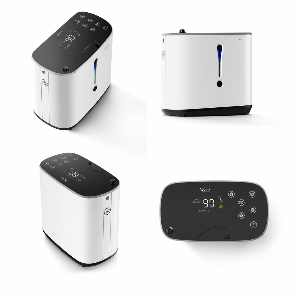 1L Home Oxygen Concentrator with Nebulizer & Touch Control