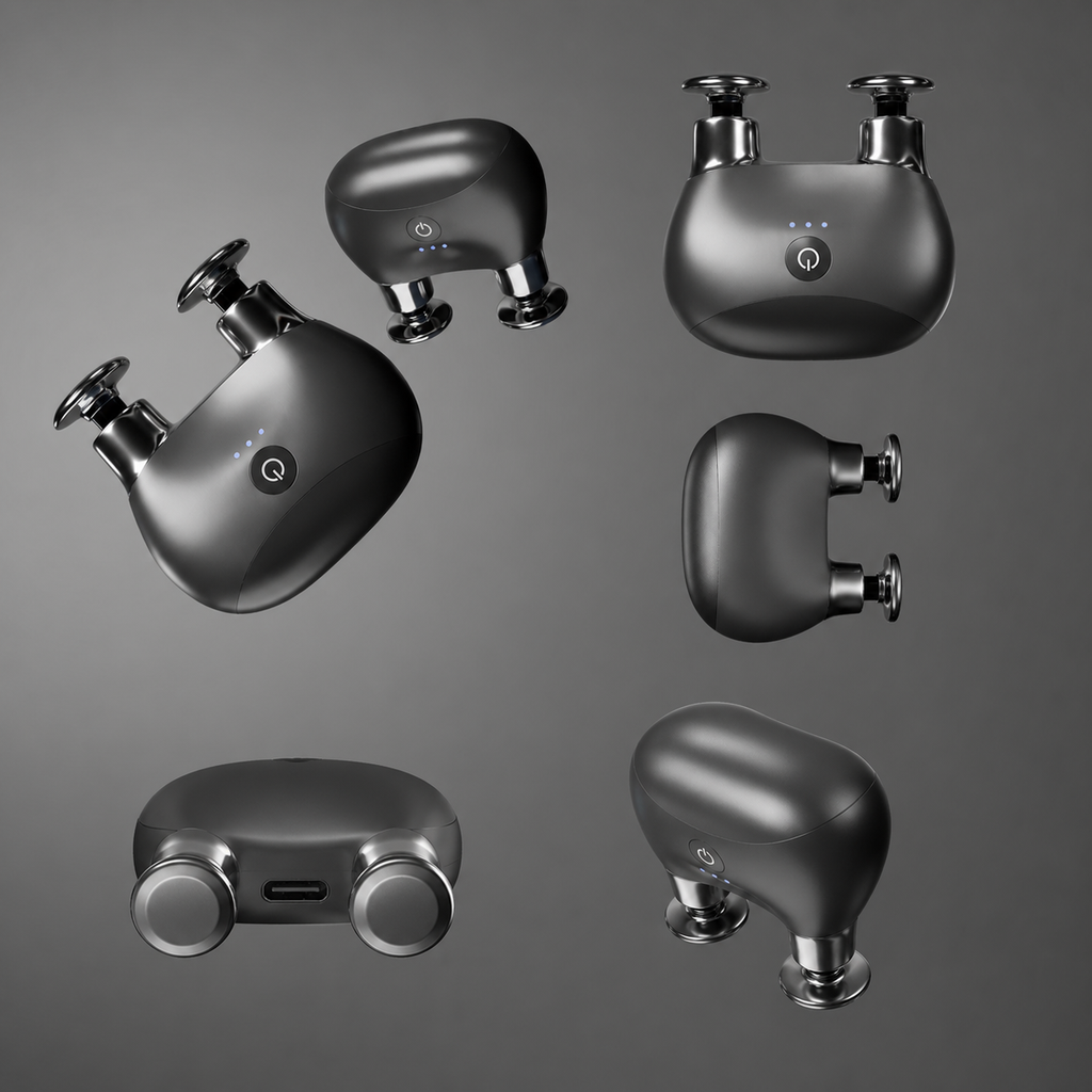 Dual-Head Massage Gun
