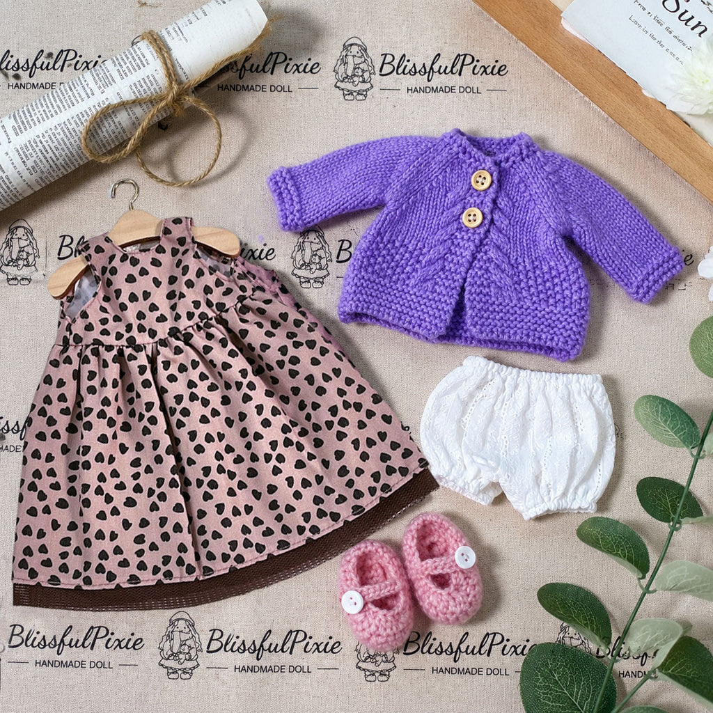 AVINO Handmade Doll Outfit - Eleanor New Outfit