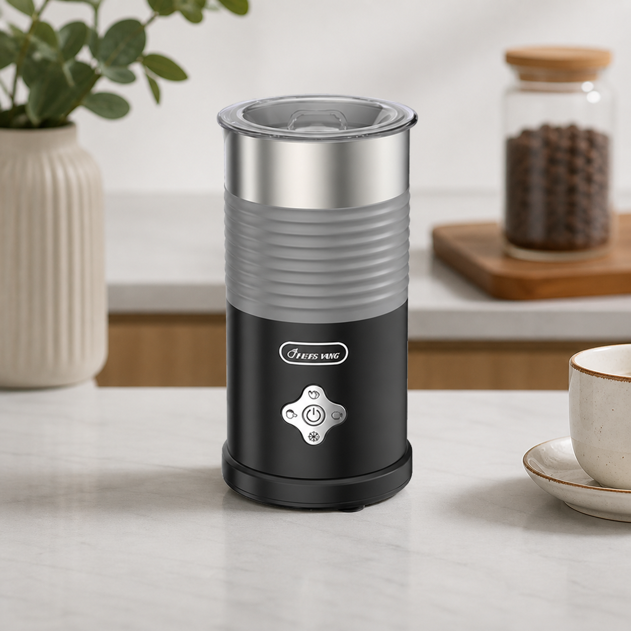 Multifunction Milk Frother for Café-Style Drinks