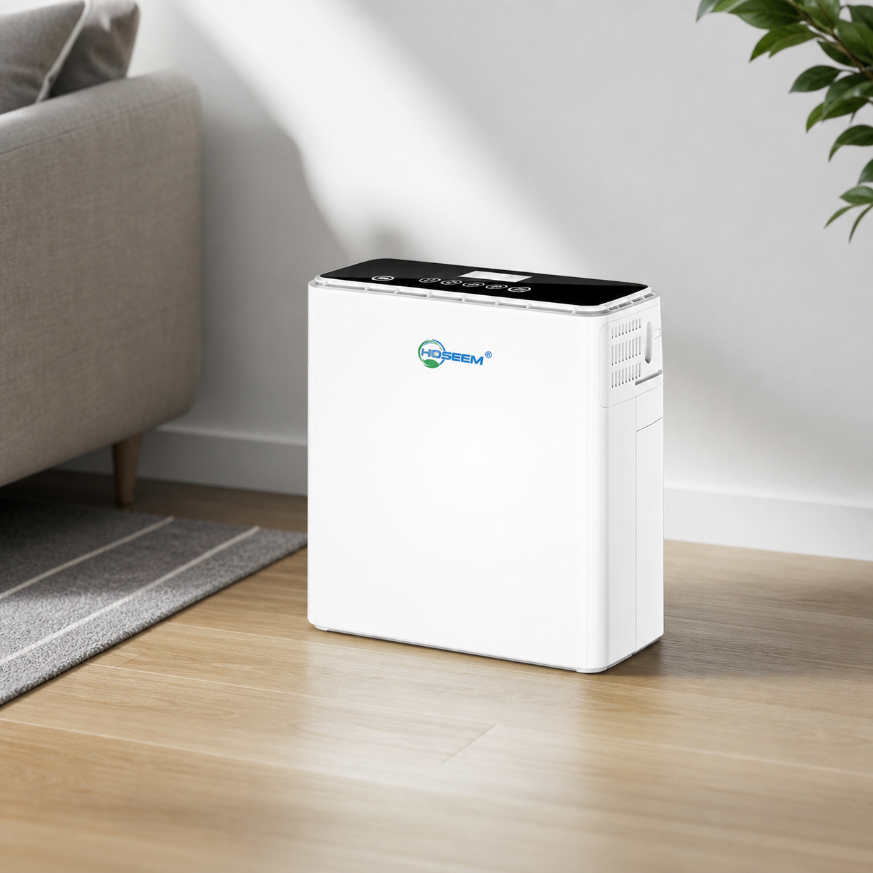 Portable Oxygen Concentrator with Continuous & Pulse Flow