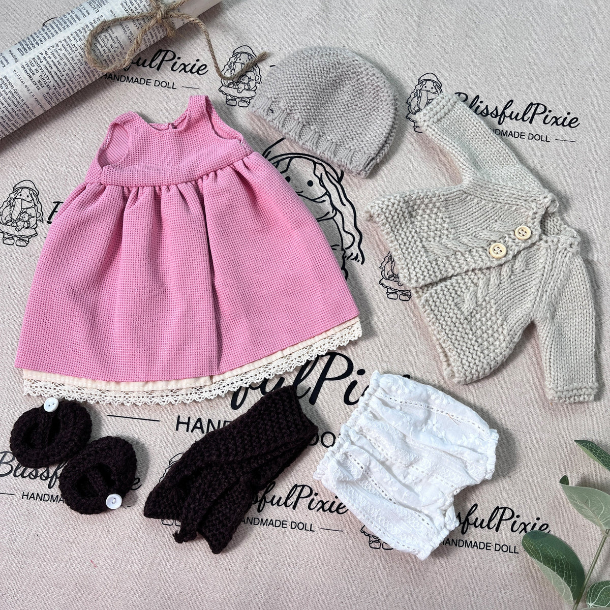 AVINO Handmade Waldorf Doll - Lusia