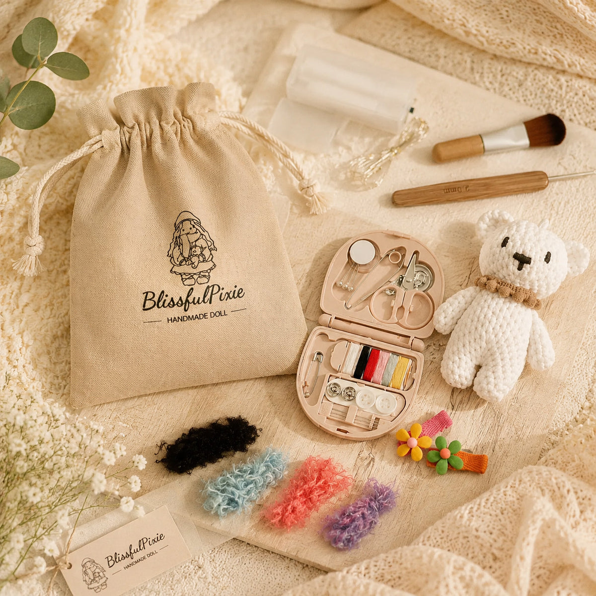 AVINO Handmade Waldorf Doll - Hanne