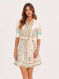 Paloma Mini Dress - Palm Spring
