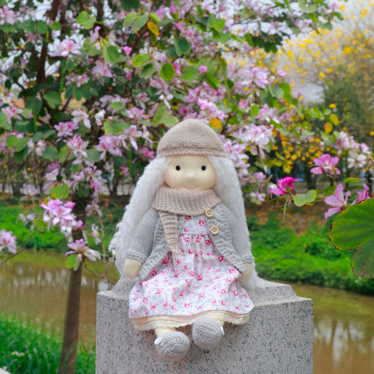 AVINO Handmade Waldorf Doll - Leila