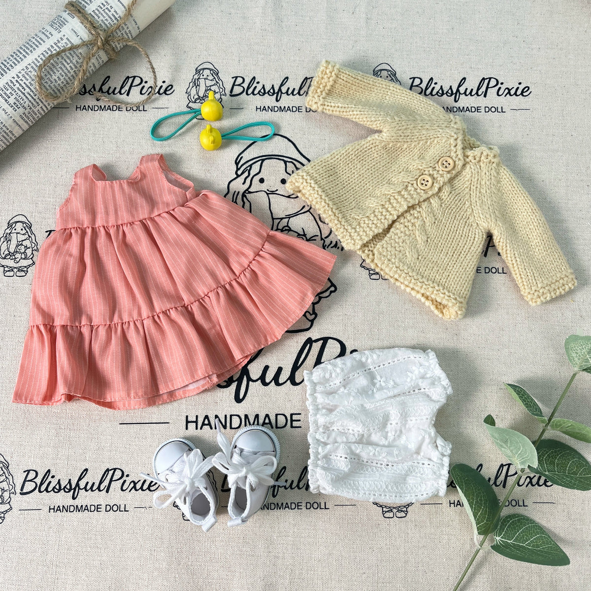 AVINO Handmade Waldorf Doll - Caroline