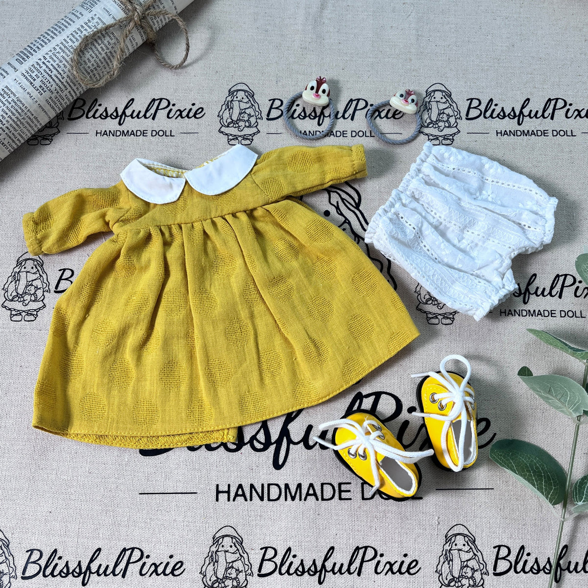 AVINO Handmade Waldorf Doll - Inka