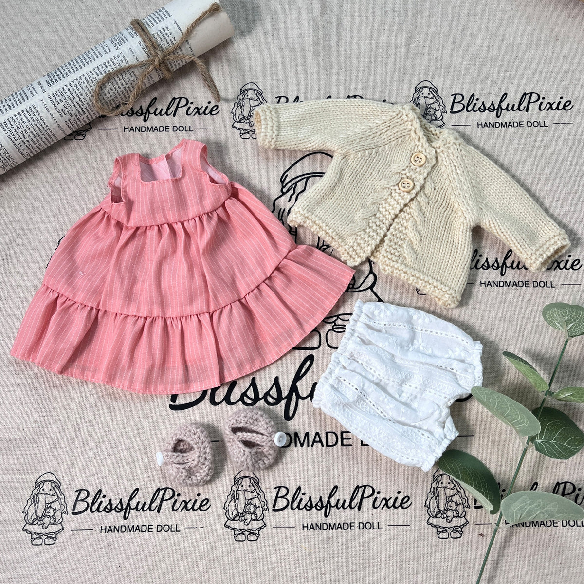 AVINO Handmade Waldorf Doll - Kristy