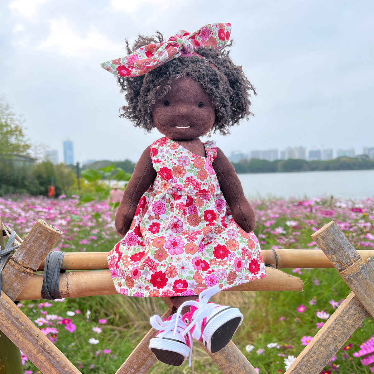 AVINO Handmade Waldorf Doll - Dezi