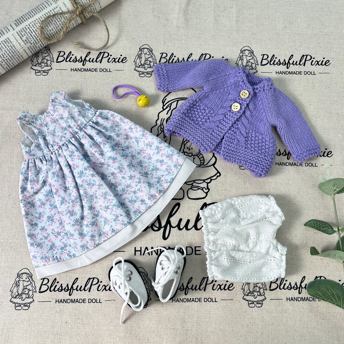 AVINO Handmade Waldorf Doll - Fruzie