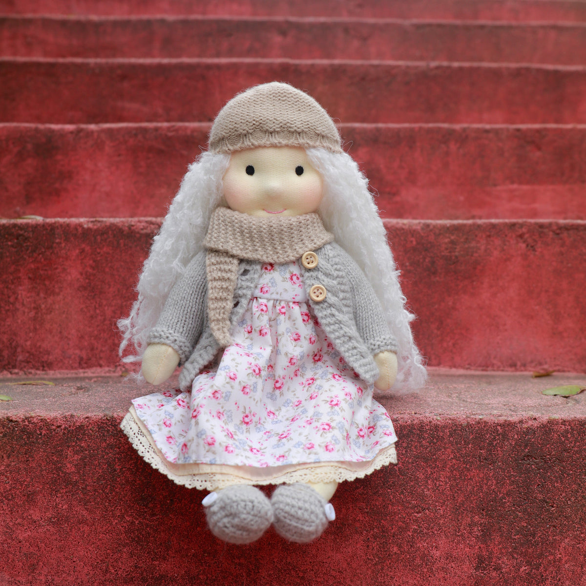 AVINO Handmade Waldorf Doll - Leila