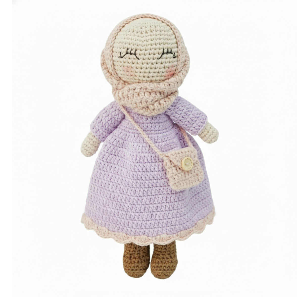 AVINO Handmade Waldorf Doll - Handmade Muslim Hijab Doll