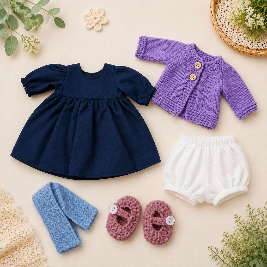 AVINO Handmade Doll Outfit - Basia New Outfit