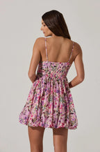 Bubble Floral Mini Dress