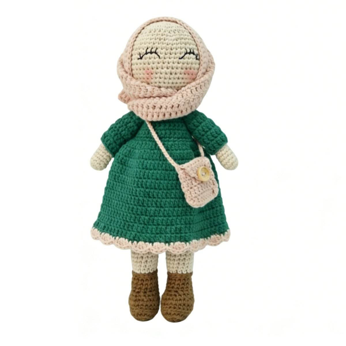 AVINO Handmade Waldorf Doll - Handmade Muslim Hijab Doll