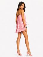 Sherry Embellished Dress - Fondant Pink