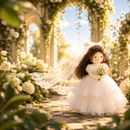 AVINO Handmade Waldorf Doll - Grace Bride