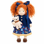 AVINO Handmade Waldorf Doll - Hanne - Cute Christmas Holiday Dress