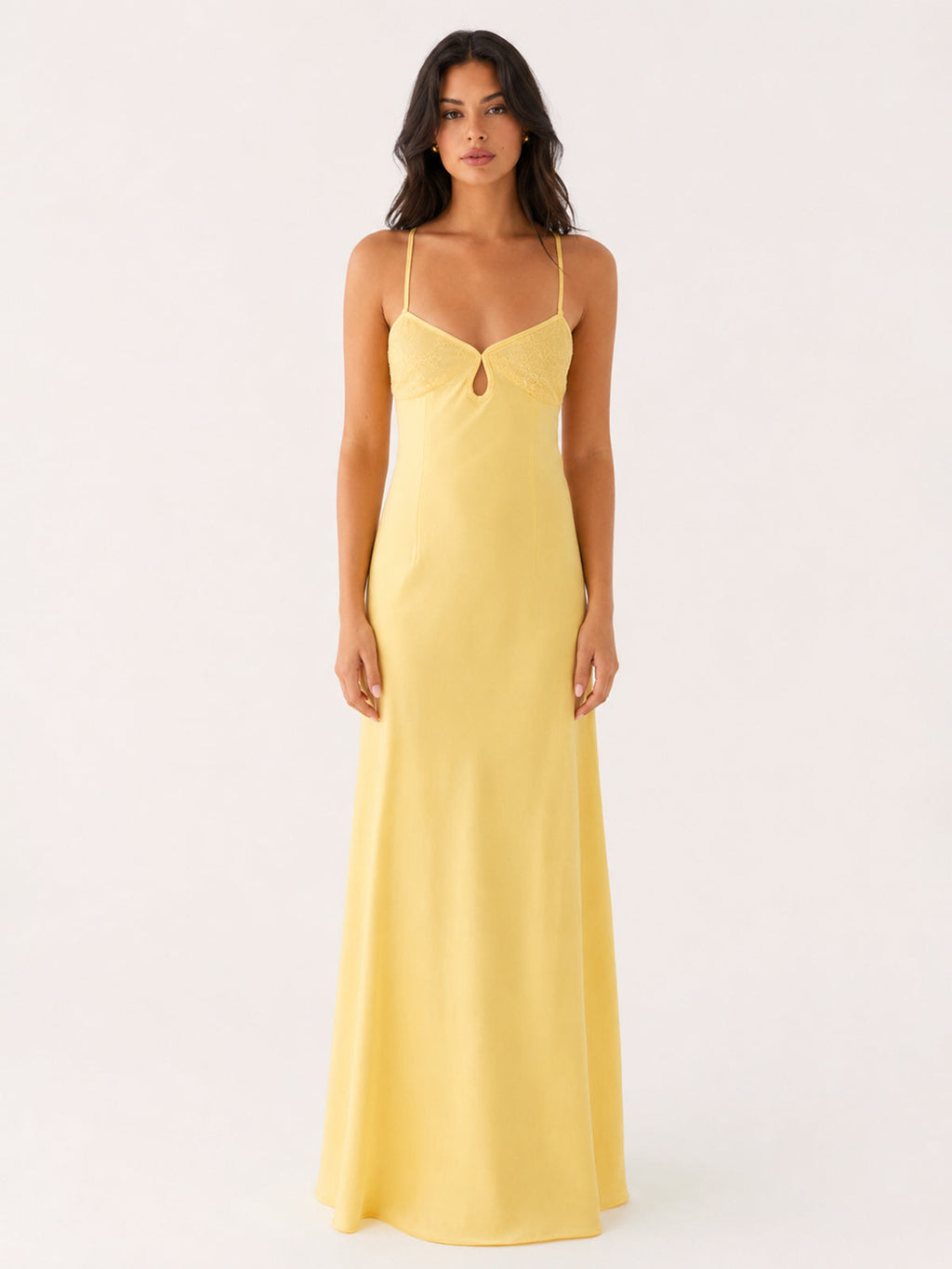 Joanie Maxi Dress - Yellow