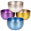 Premium Titanium Rice Bowls – Lightweight Double-Layer Insulated 400ml Bowls
