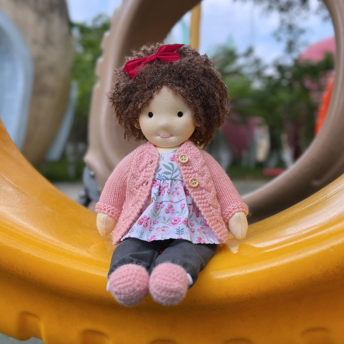 AVINO Handmade Waldorf Doll - Ava
