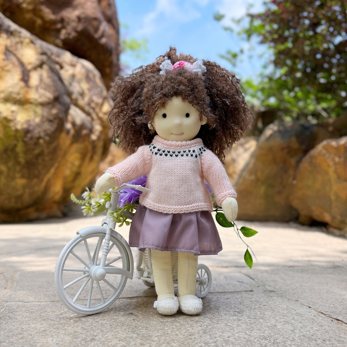 AVINO Handmade Waldorf Doll - Charlotte