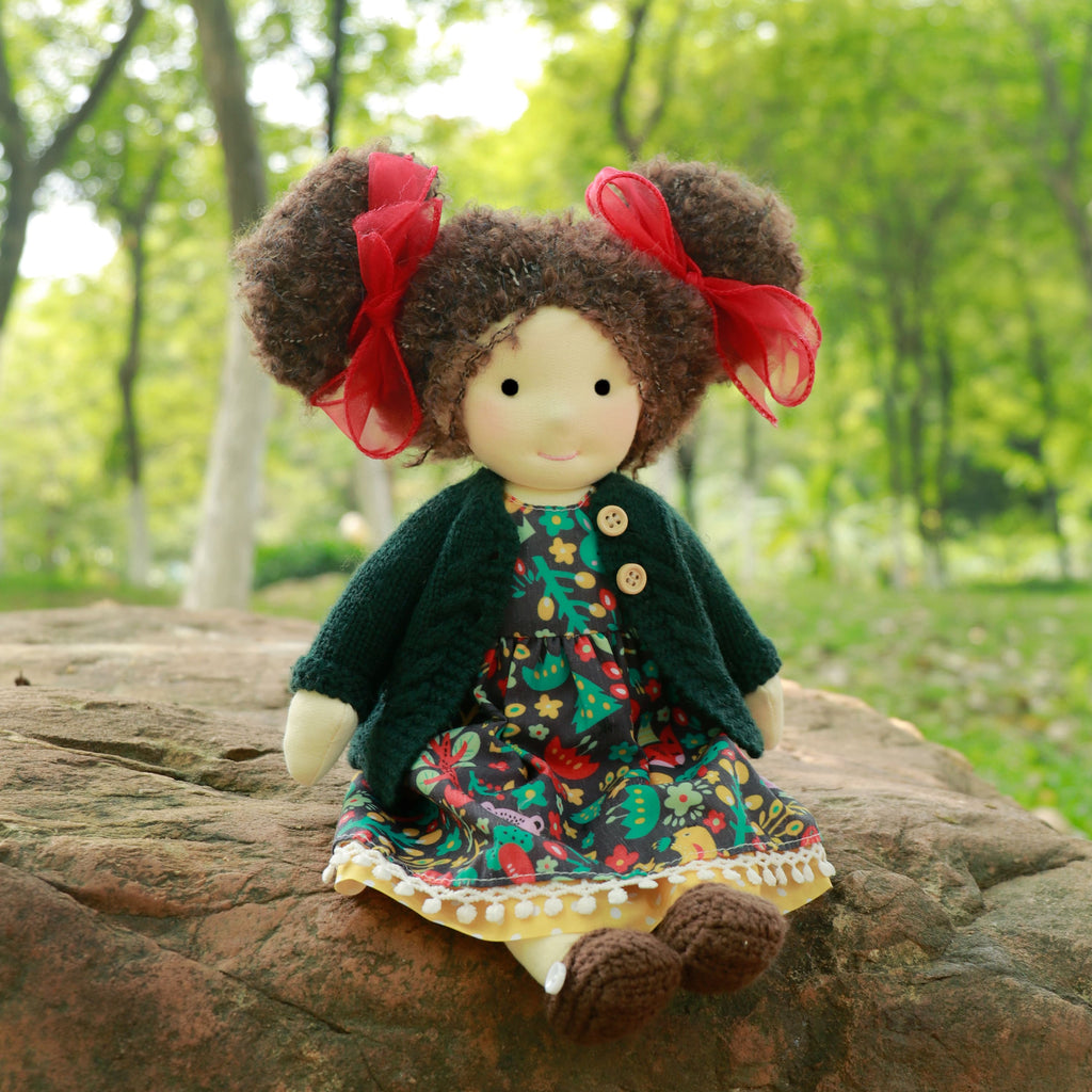 AVINO Handmade Waldorf Doll - Harper