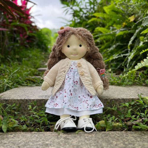 AVINO Handmade Waldorf Doll - Hannah
