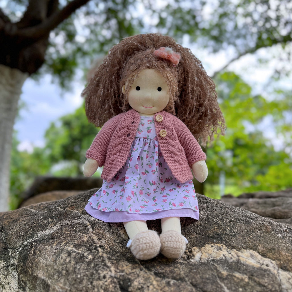 AVINO Handmade Waldorf Doll - Nora