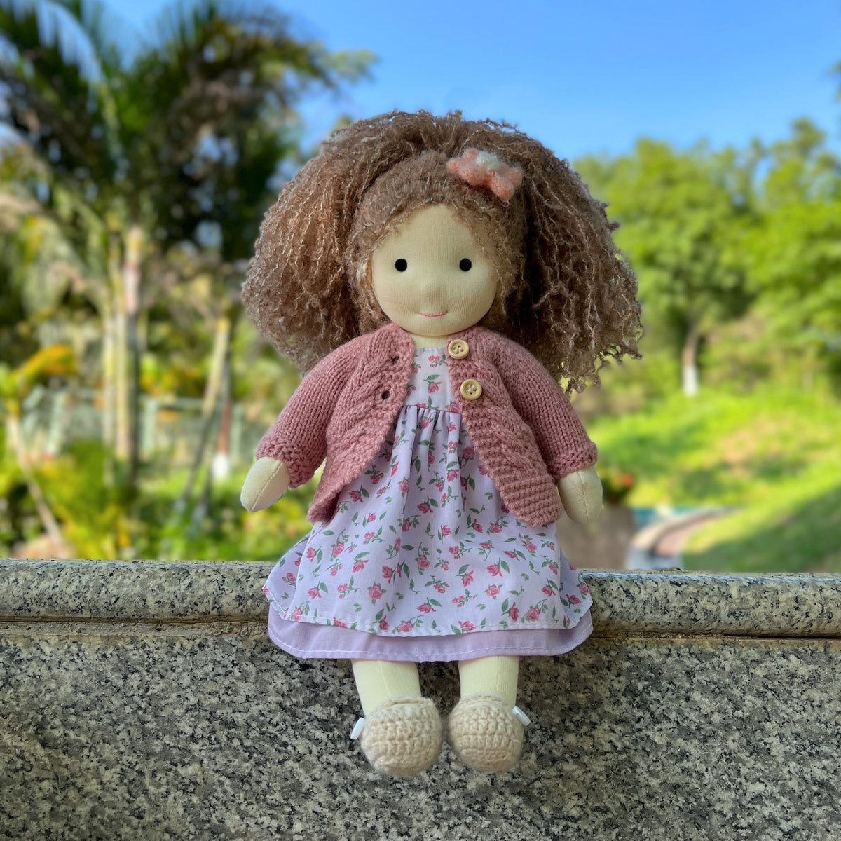 AVINO Handmade Waldorf Doll - Nora
