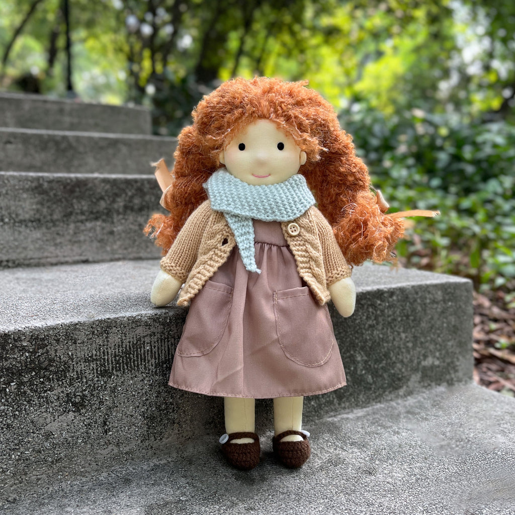 AVINO Handmade Waldorf Doll - Leah
