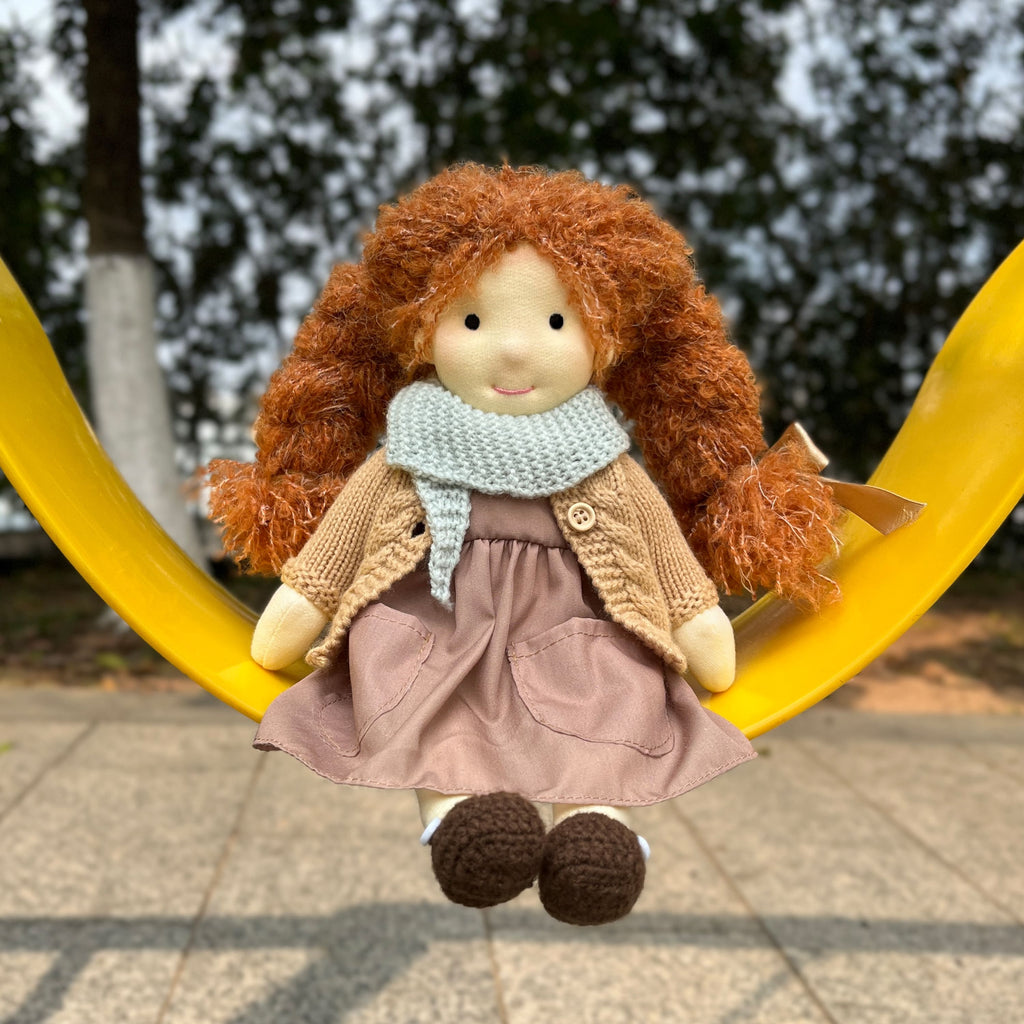 AVINO Handmade Waldorf Doll - Leah