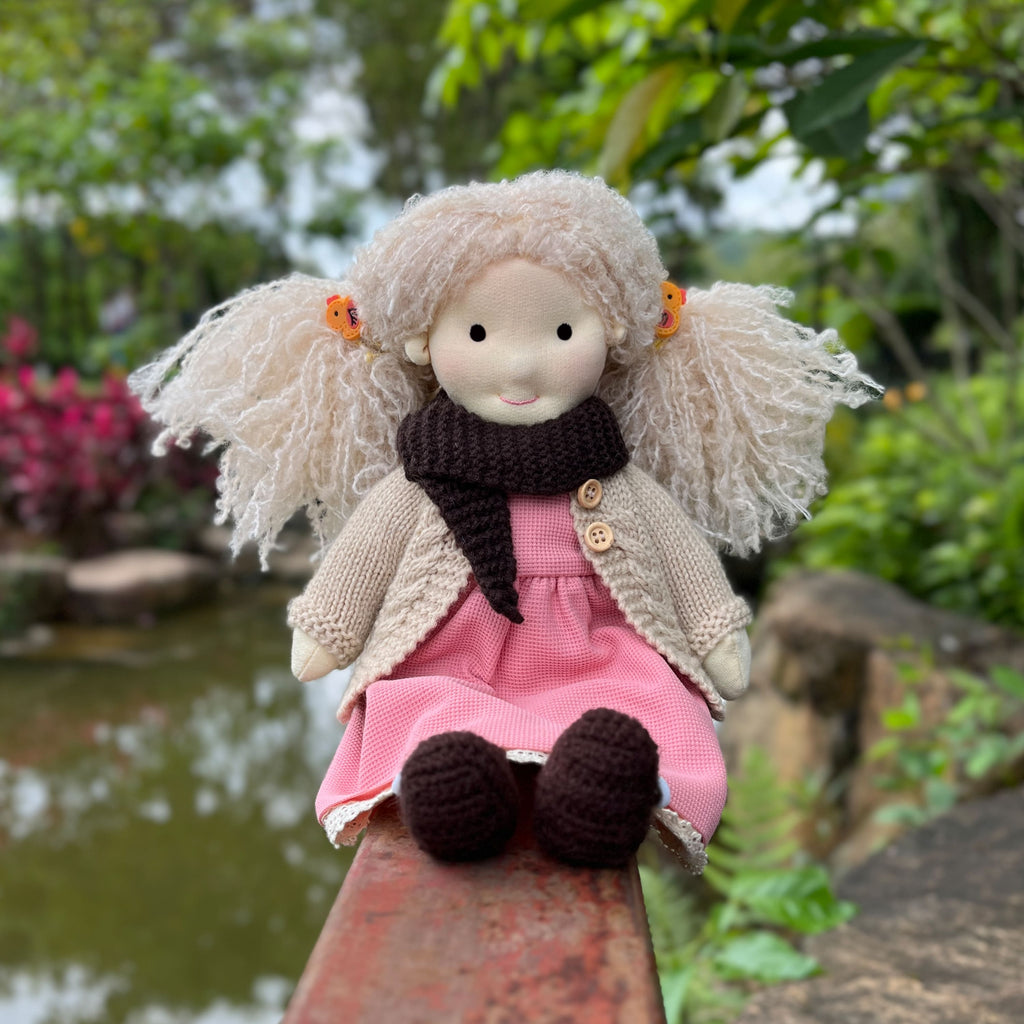 AVINO Handmade Waldorf Doll - Maya
