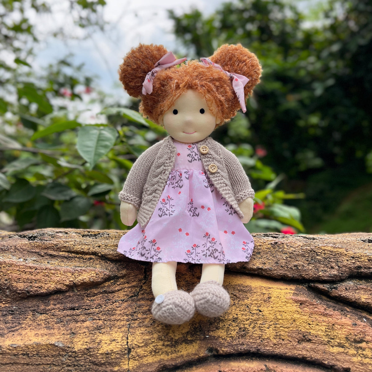 AVINO Handmade Waldorf Doll - Hazel