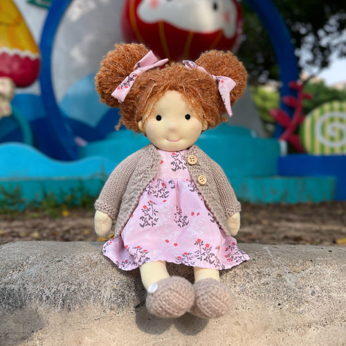 AVINO Handmade Waldorf Doll - Hazel