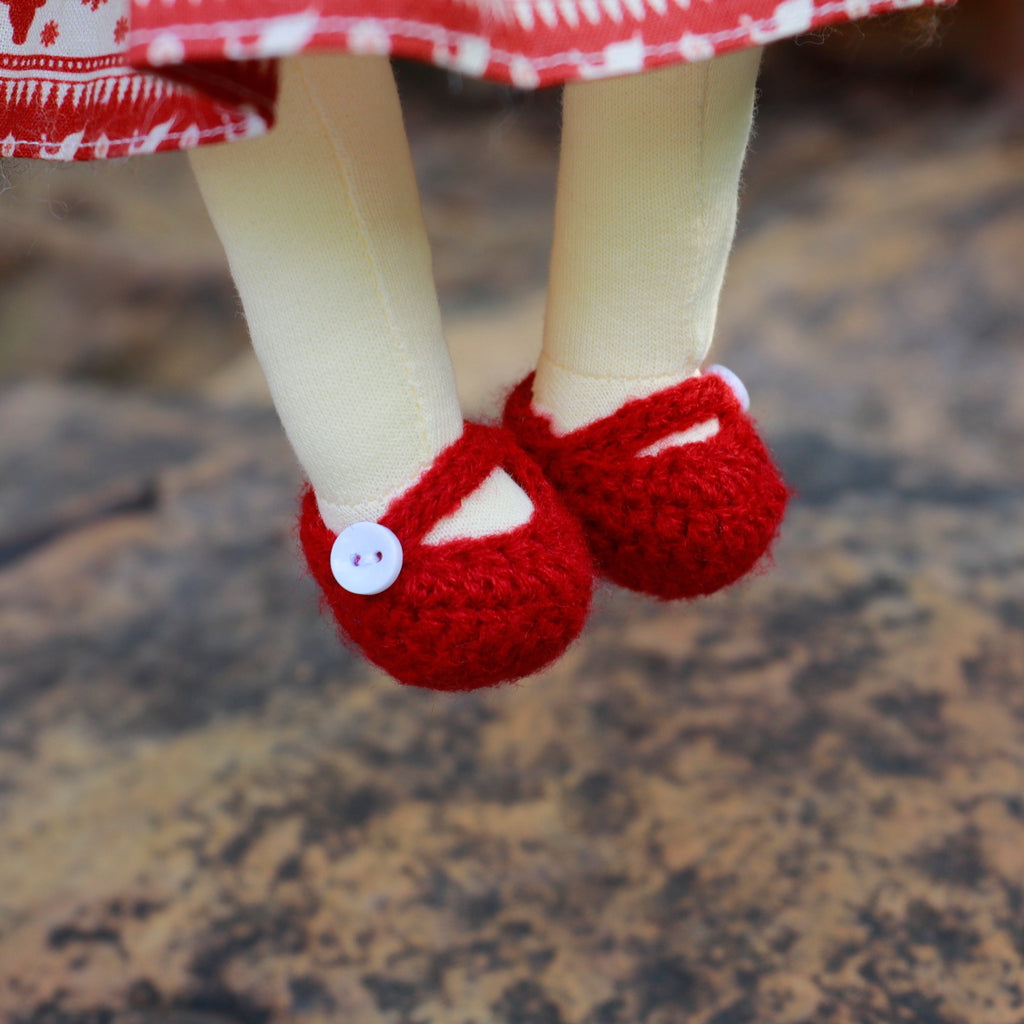 AVINO Handmade Waldorf Doll - Lucy
