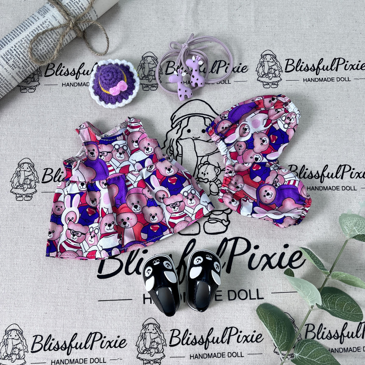AVINO Handmade Doll Clothes - Alice Doll Clothes