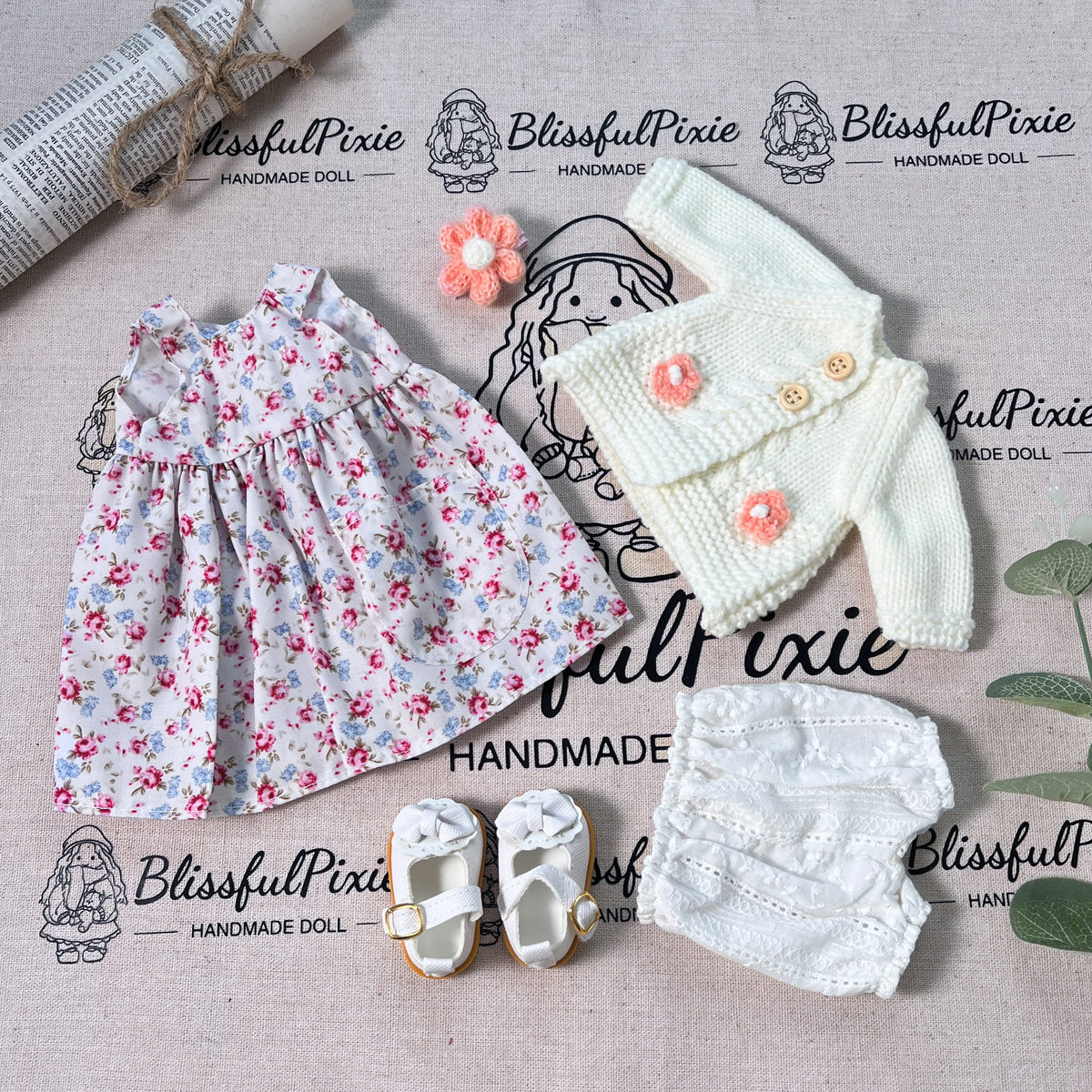 AVINO Handmade Doll Outfit - Amber New Outfit