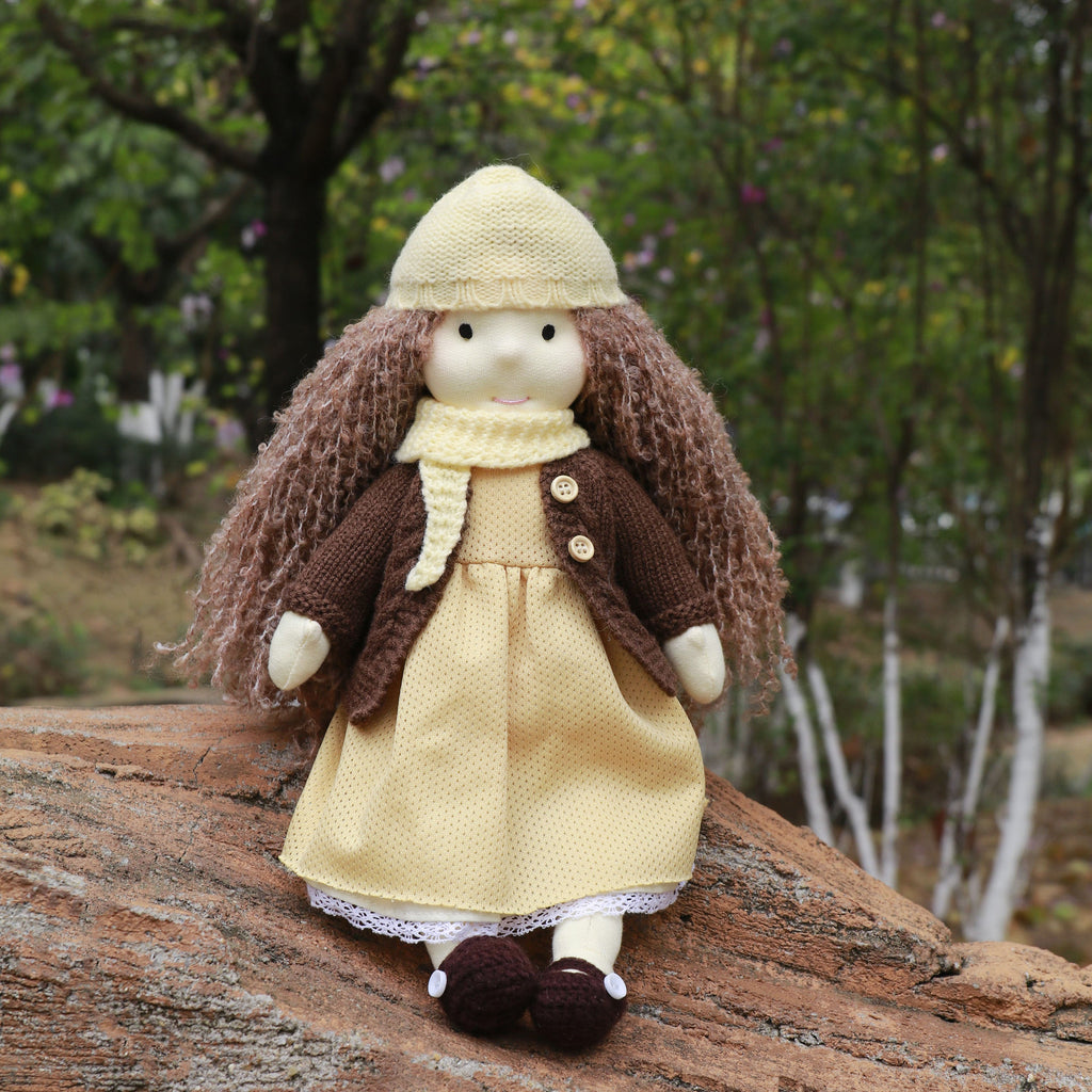 AVINO Handmade Waldorf Doll - Amelia