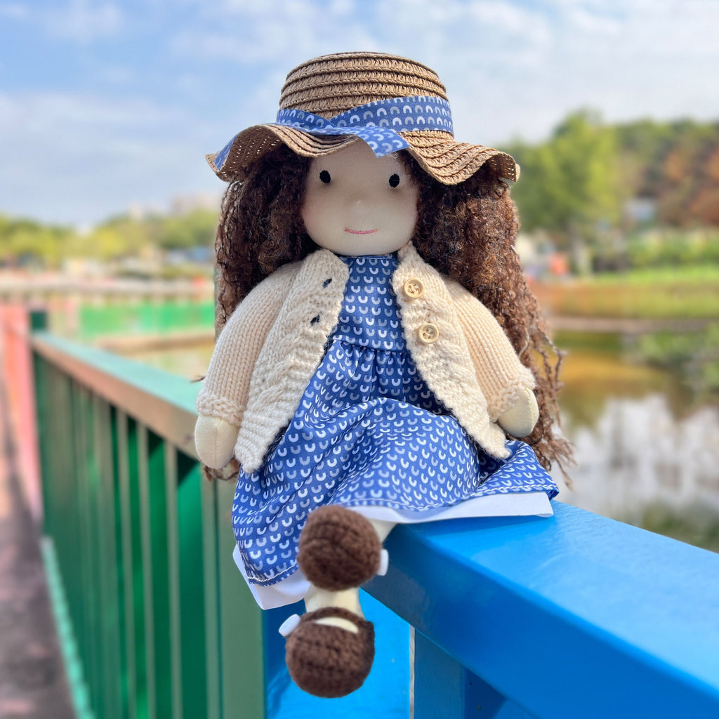 AVINO Handmade Waldorf Doll - Basia